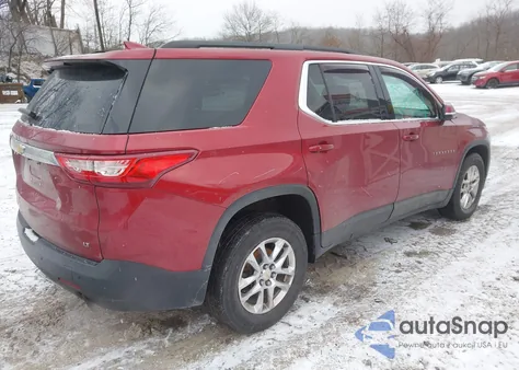 2019 Chevrolet Traverse 1Lt из США, поврежденный, VIN 1GNEVGKW1KJ302760